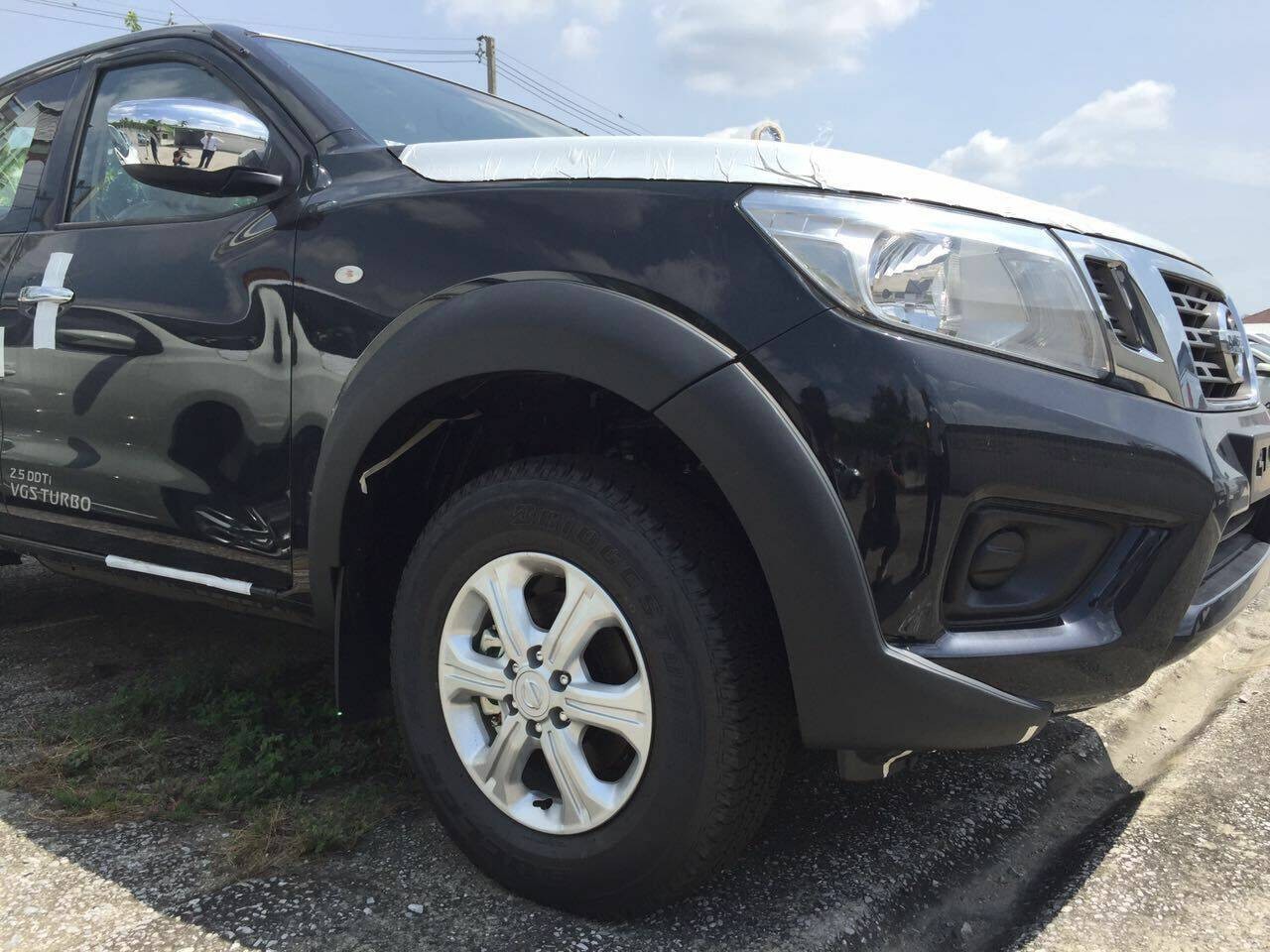 คิ้วล้อ (V.1) 6 ชิ้น ทรงเรียบ