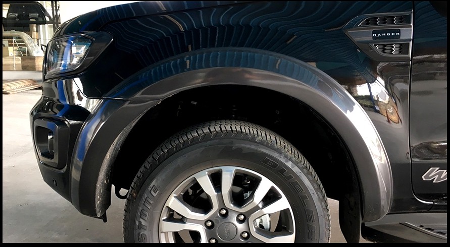 คิ้วล้อ (V.13) 6 ชิ้น 5 นิ้ว ทรง Raptor