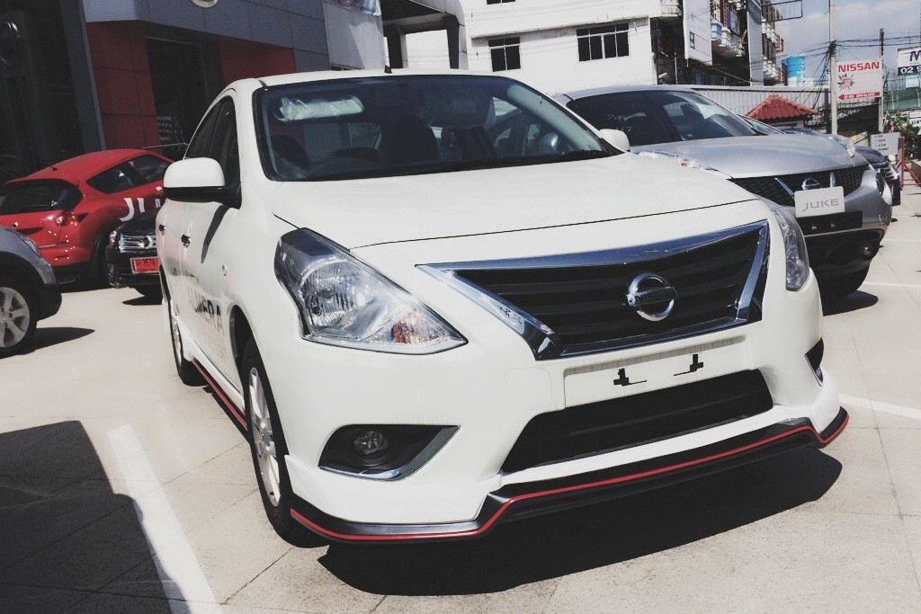 ชุดแต่งรอบคัน (4 ชิ้น) ทรง Nismo สำหรับปี 2014-2017