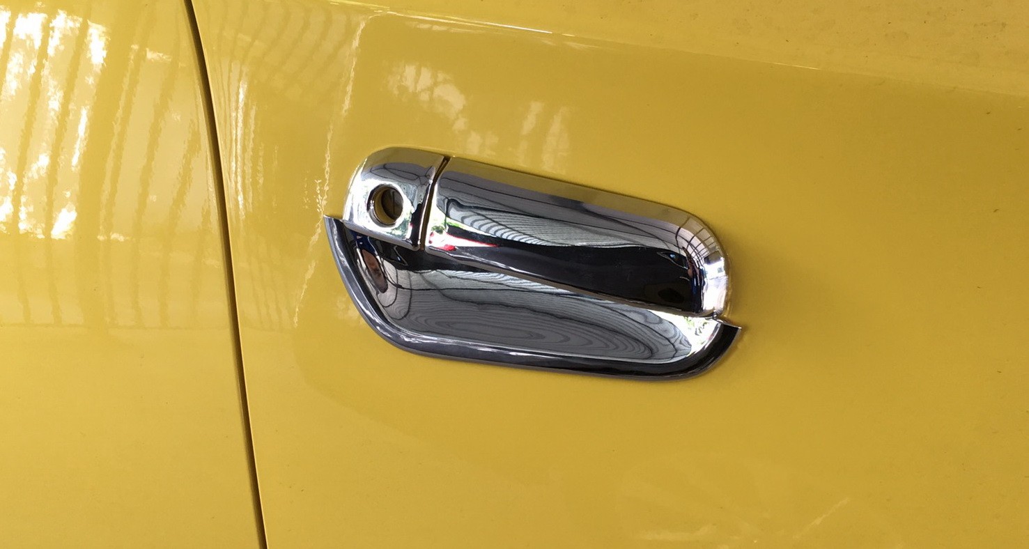 ครอบมือจับ+ถาดรองมือเปิดประตู (10 ชิ้น)