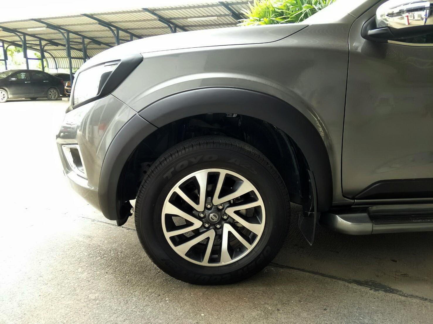 คิ้วล้อ (V.4) 6 ชิ้น 3 นิ้ว ทรงเรียบ