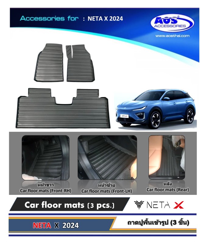 ถาดปูพื้น (3 ชิ้น)