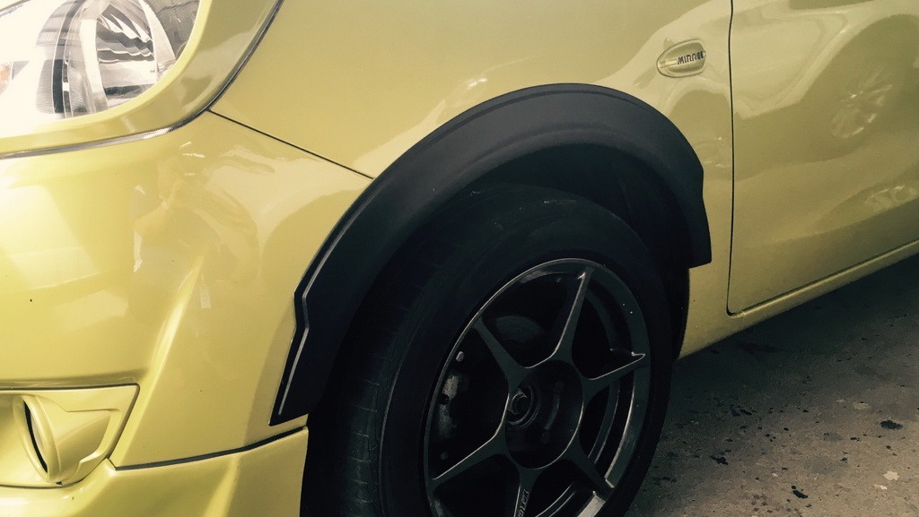 คิ้วล้อ (V.2) 3 นิ้ว 4 ชิ้น