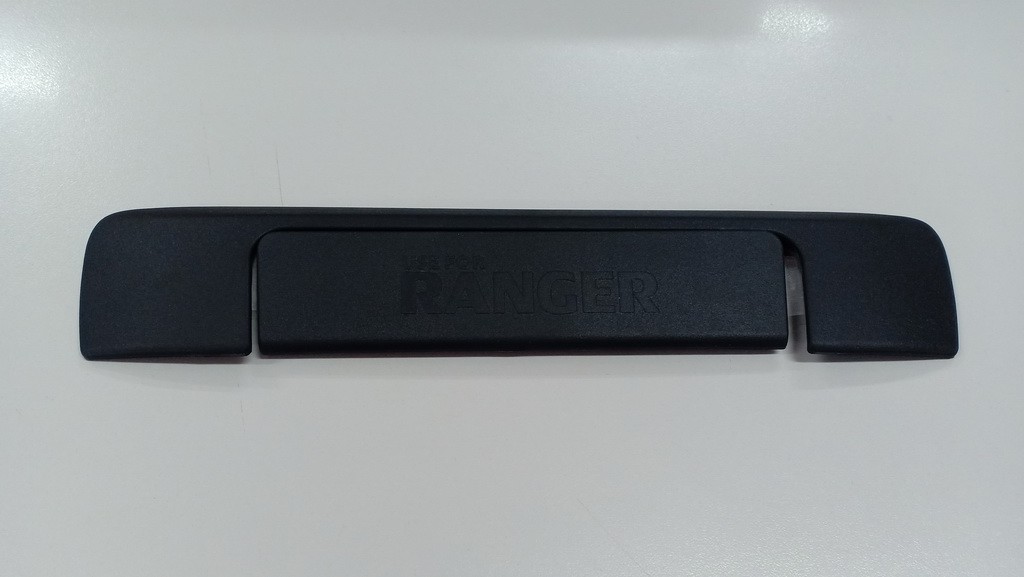 ครอบมือจับฝาท้ายกระบะ (2 ชิ้น) V.2 ผิวดำ