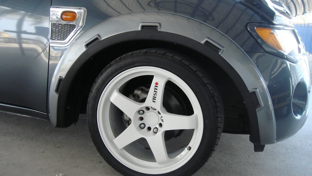 คิ้วล้อ (ใหญ่) 5 นิ้ว 4 ชิ้น V.2