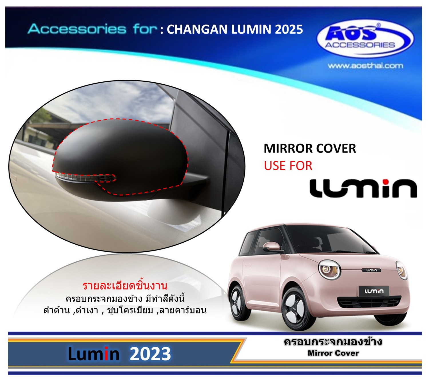 ฝาครอบกระจกมองข้าง