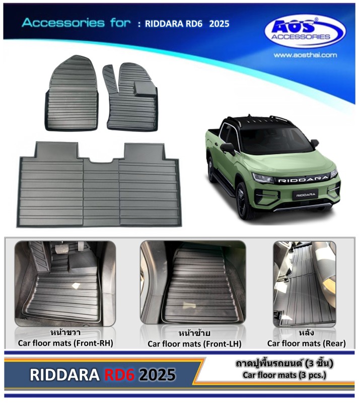 ถาดปูพื้น (3 ชิ้น)