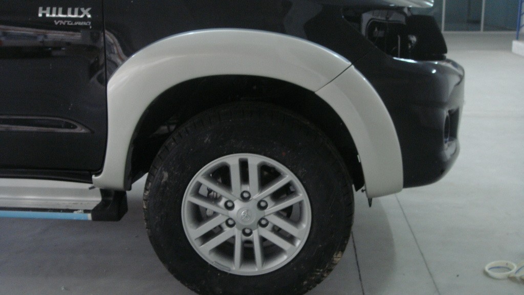 คิ้วล้อ (ทรงห้าง) 6 นิ้ว 6 ชิ้น