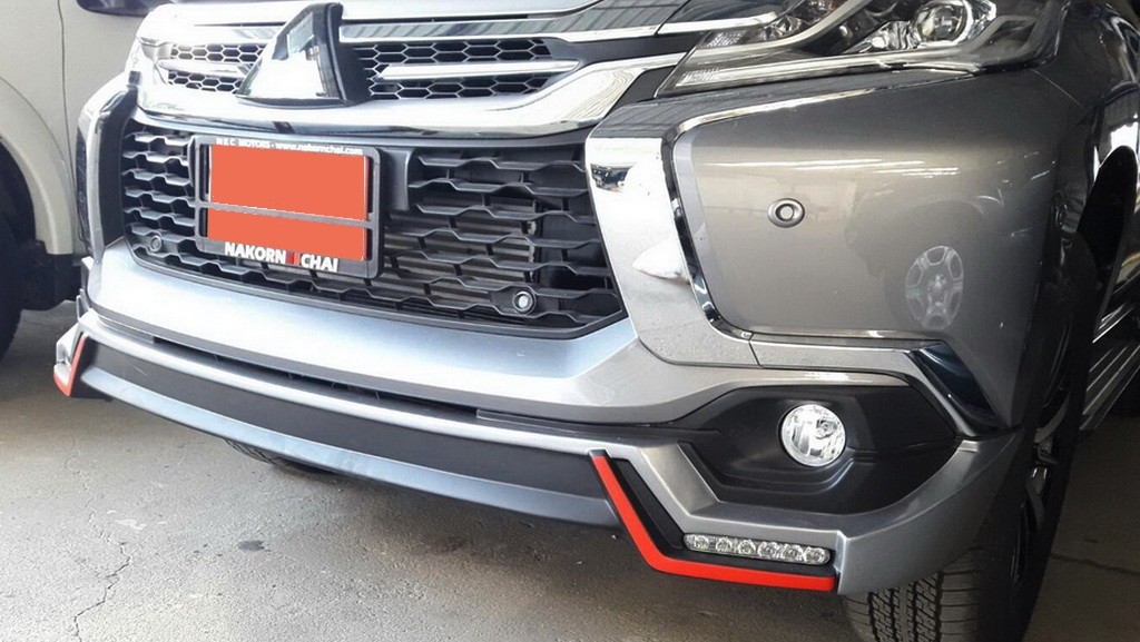 สเกิร์ต (หน้า+ท้าย) 2 ชิ้น V.3 พร้อมท่อหลอก