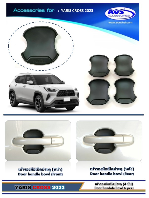 เบ้ากลมรองมือเปิดประตู